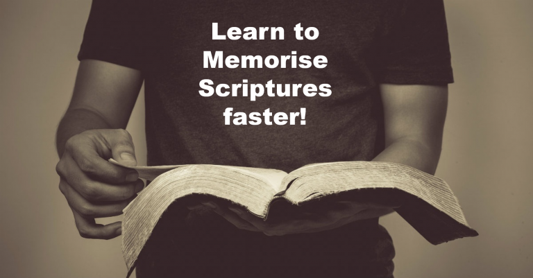 Fastest Way to Memorise Scriptures